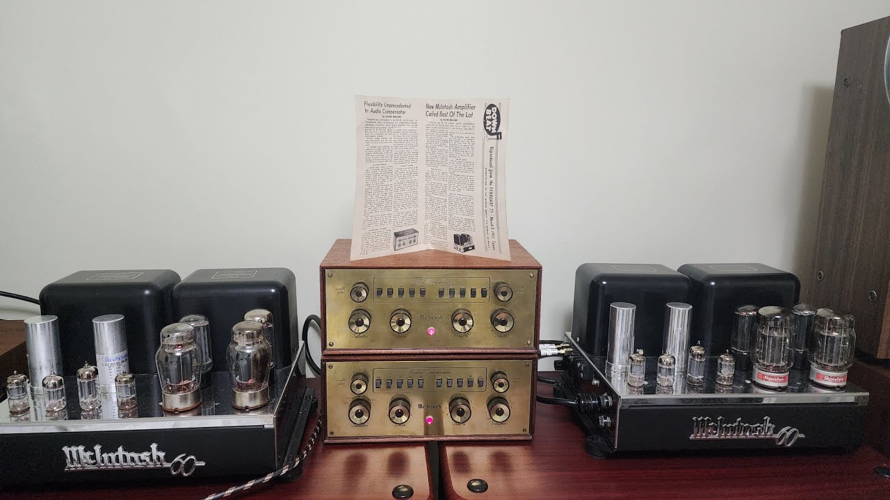 Mcintosh MC60s /C-8 Preamp/JBL 4345 Speakers