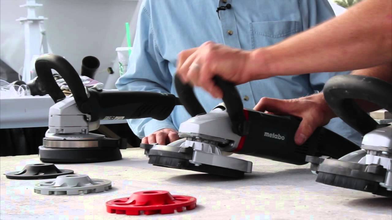 Metabo Dustless Concrete Grinders
