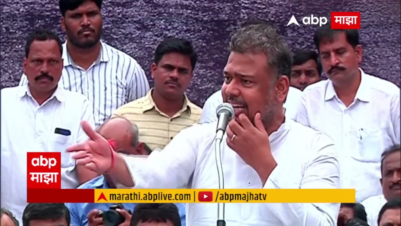 Vishal Patil Speech Sangli : शेजारची भूकणारी लोकं पाहता फडणवीस सुसंस्कृत नेते वाटत नाही