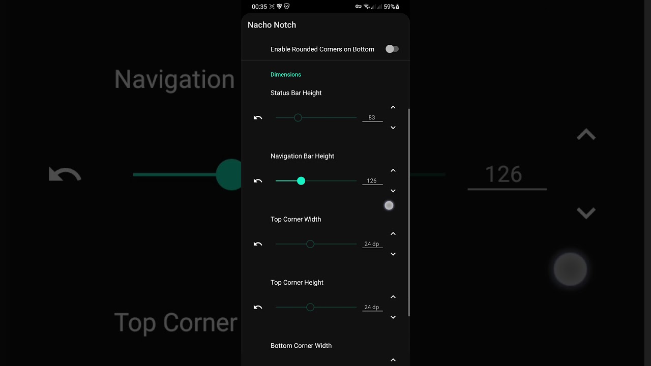 how to hide notch on Android phone