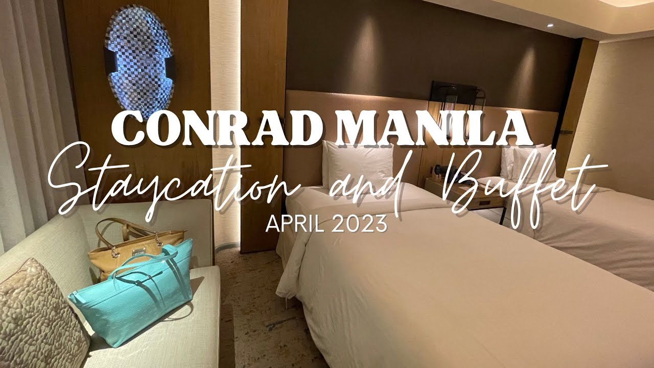 Conrad Manila | Hotel Room Tour |  Breakfast Buffet Brasserie on 3