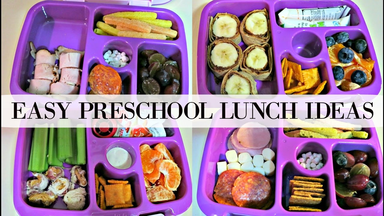 EASY PRESCHOOL LUNCH IDEAS 2016 | BENTO SCHOOL LUNCHES