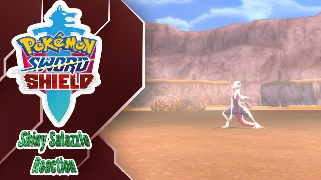 Shiny Salazzle! Pokemon Sword & Shield!