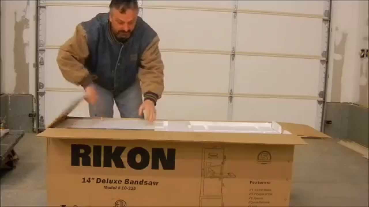 Rikon 14 inch 10-325 Band Saw, Installation and Setup