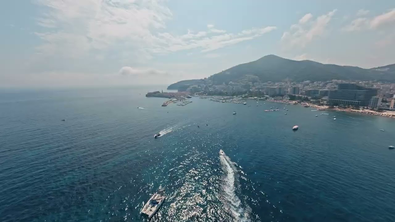 Breathtaking Aerial Views of Montenegro! Drone Flight Over Budva, Kotor & Hawaii Island