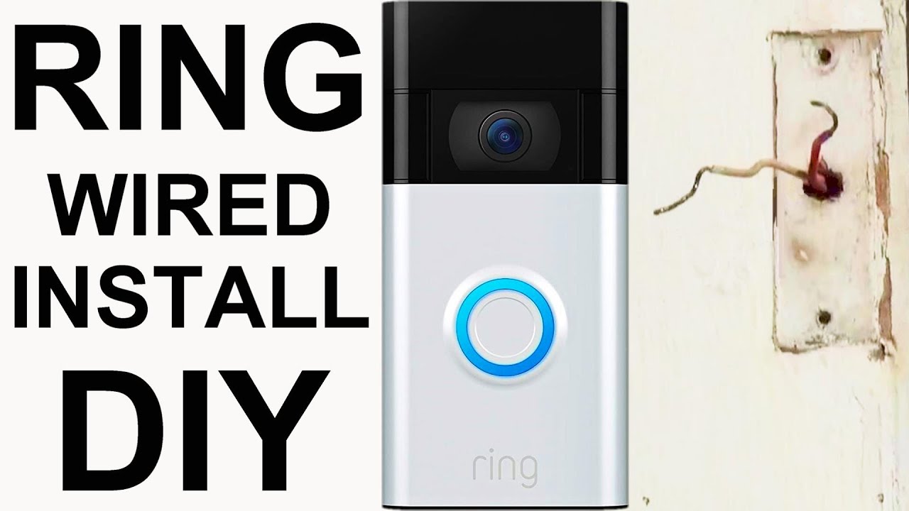 Как установить видеодомофон Ring 2-го поколения (2020) — установка проводного дверного звонка 1080p