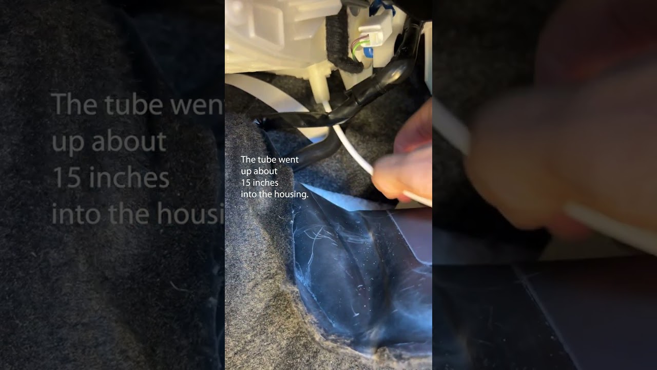 Mazda 3 4th Gen Evaporator Drain Hose Inside Cabin