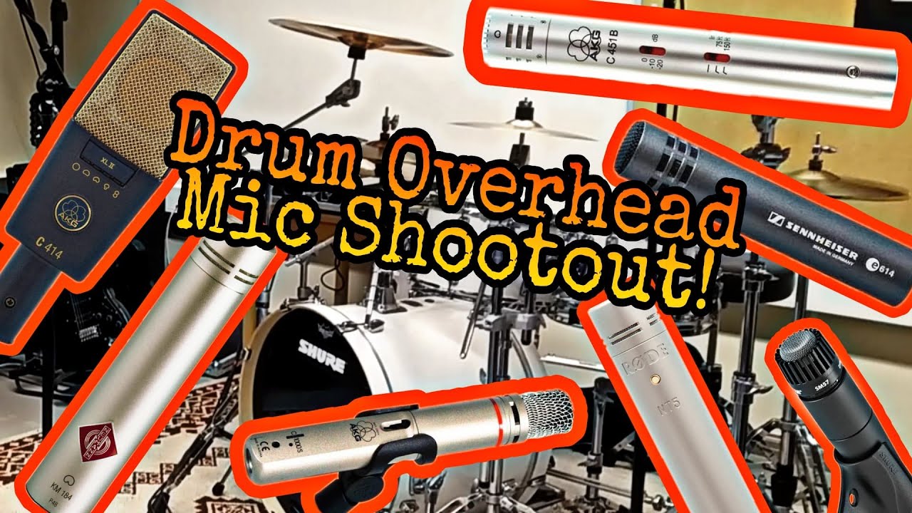 Drum Overhead Mic Shootout