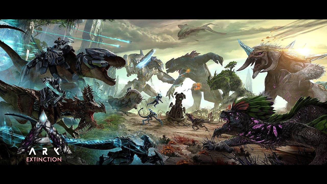 Ark Survival Evolved Extinction OST Corrupted Area