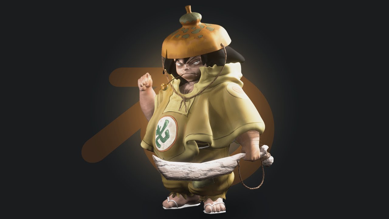 Pinterest Art to 3D Sculpt in Blender - Yajirobe  (Episode 7)
