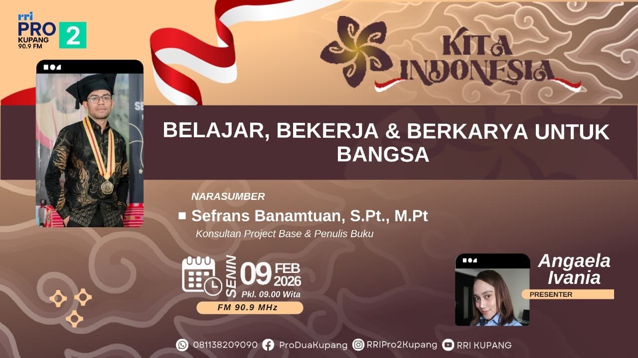 [LIVE] Belajar, Bekerja & Berkarya untuk Bangsa - Kita Indonesia | Senin, 2 Februari 2026