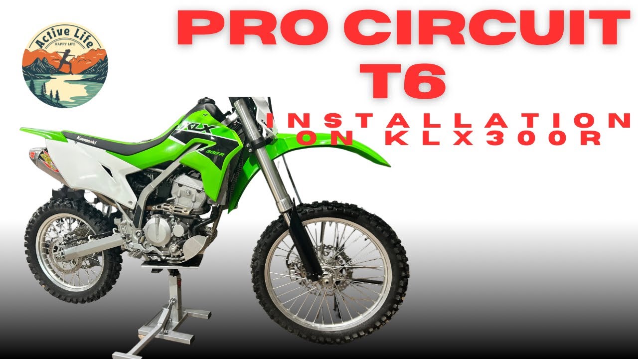 Pro Circuit T6 installation on 2023 KLX300R