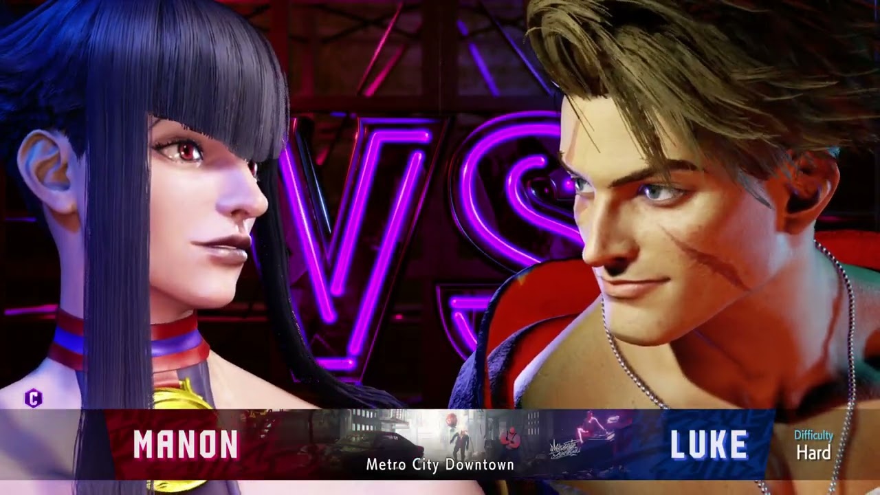 STREET FIGHTER  6 - Arcade Mode Manon on Hard Difficulty