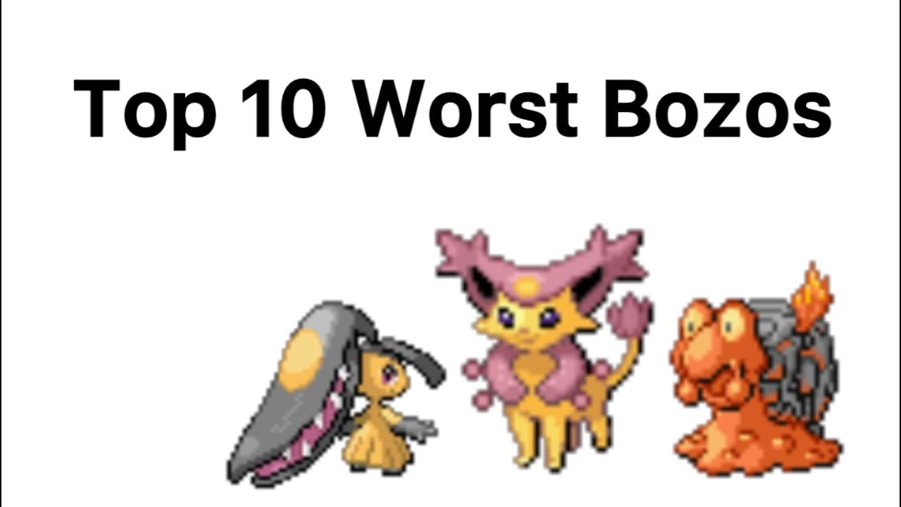 Top 10 Worst Pokemon To Use In Emerald
