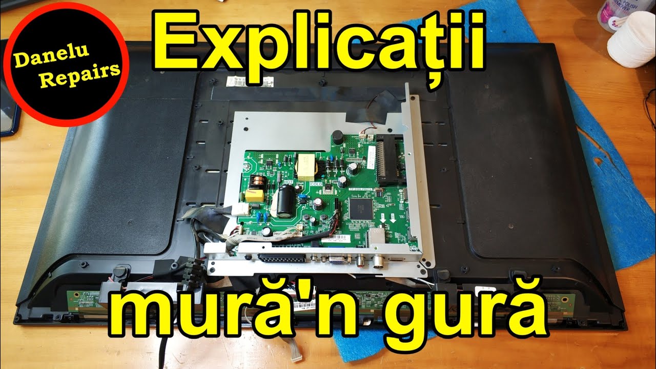 Cum Îmi schimb SINGUR LED-urile la TV - Vortex LEDV-28CK600