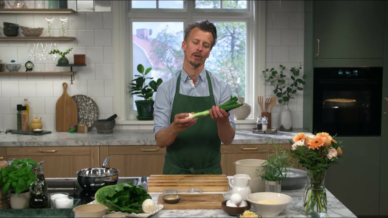 Kökets middag: Paj med färskpotatis och rökt ost - Köket