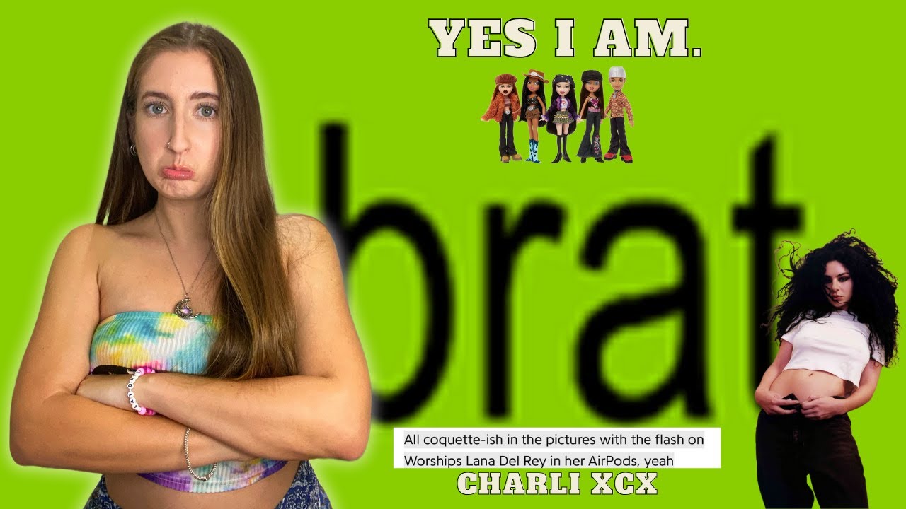 WE'RE ALL JUST BRATZ LISTENING TO BRAT| Charli xcx brat reaction #bratsummer #charlixcxtypebeat