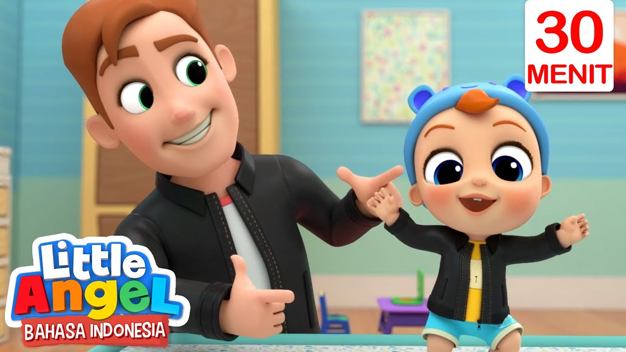 Aku Mau Jadi Seperti Ayah! | Little Angel Bahasa Indonesia | Kartun Anak
