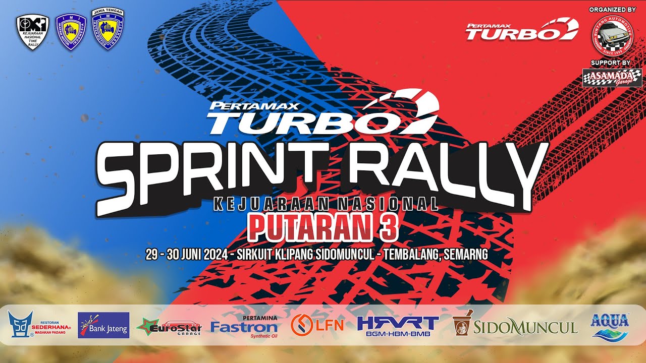 Pertamax Turbo Kejurnas Sprint Rally Putaran 3 SS 3 & SS 4 2024