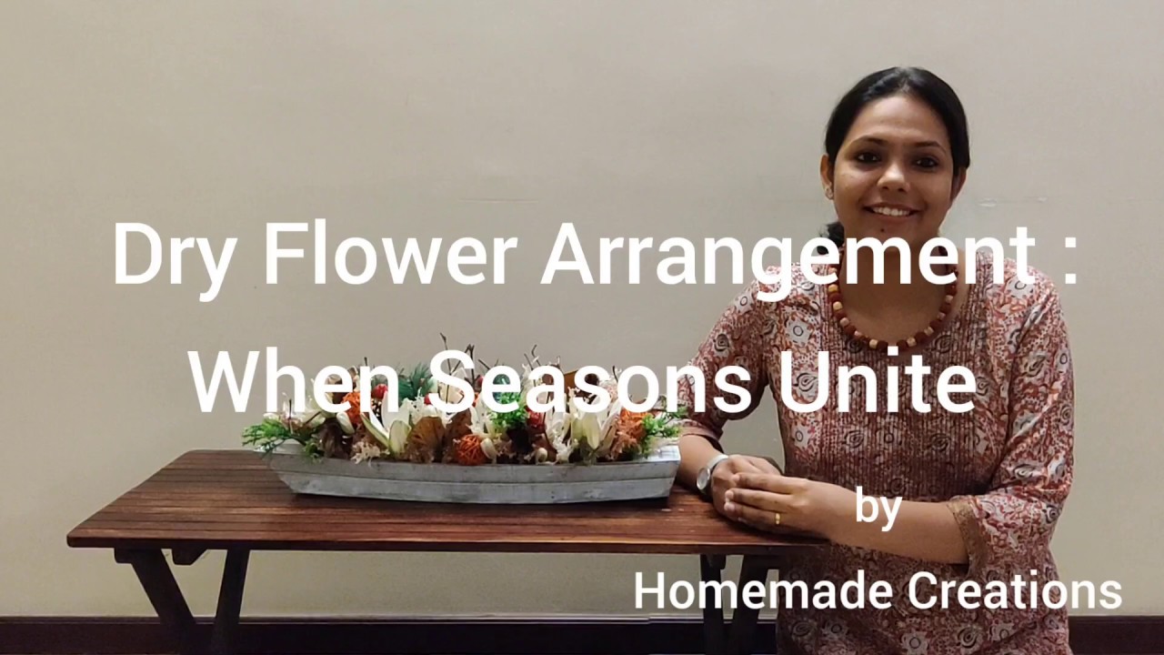Dry Flower Arrangement - When Seasons Unite