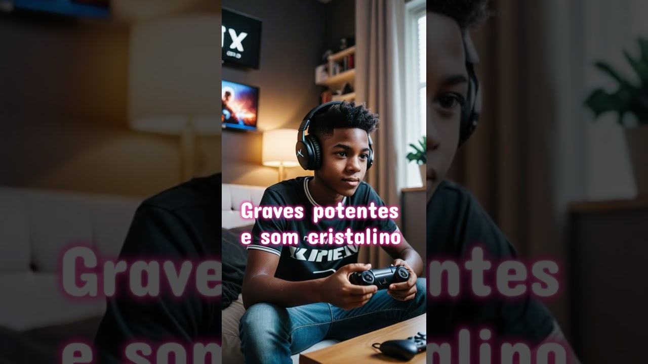O HEADSET PERFEITO PARA GAMERS, M&uacute;sicos e Amantes de Filmes!