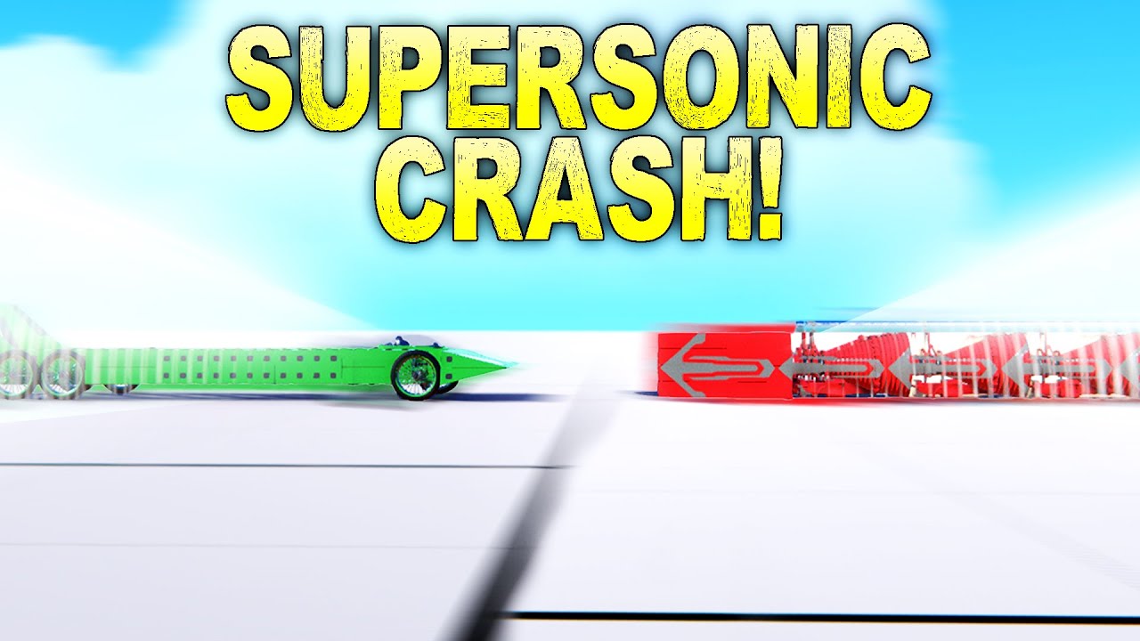 We Crashed Two Supersonic Vehicles Head On! [Trailmakers]