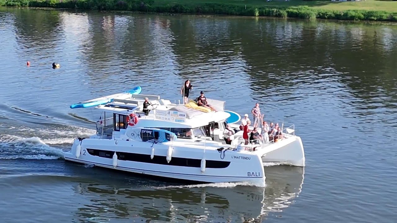 Bourgogne catamaran Seurre