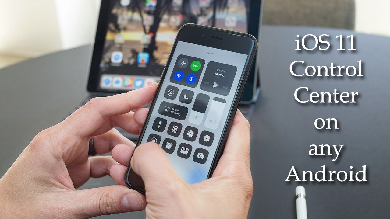 iPhone x style Control Center on your Android mobile (No root) -:- PS Talk