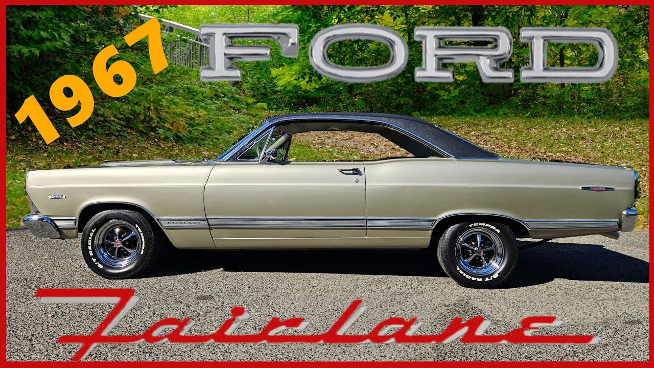 Restored 1967 Ford Fairlane 500 XL Hardtop Coupe