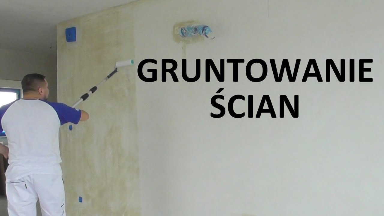 Gruntowanie ścian - Przygotowanie podłoża mineralnego