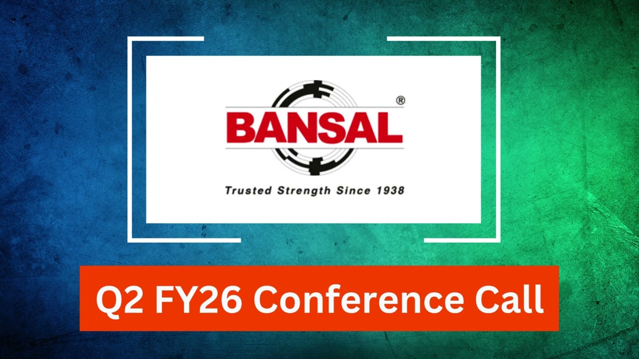 Bansal Wire Q2 FY26 Concall: Margin Trends, Expansion Plans & Industry Demand Analysis