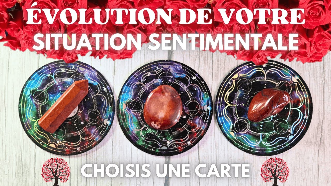 💝 &Eacute;VOLUTION DE VOTRE SITUATION SENTIMENTALE ACTUELLE 💝| TIRAGE AU CHOIX | GUIDANCE INTEMPORELLE