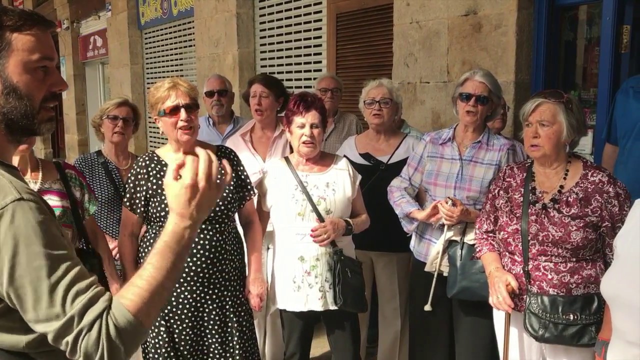Donde está el Capotito  CORO de la ONCE BILBAO 19 JUNIO 2017