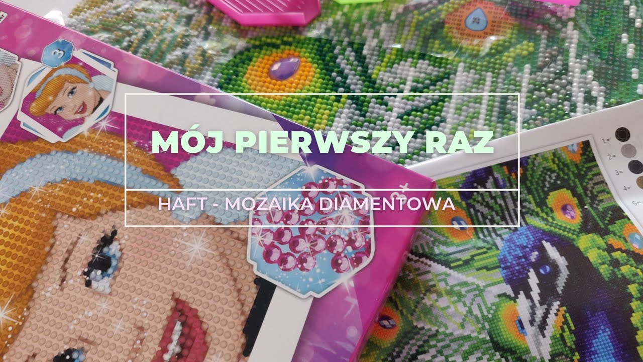 Mój pierwszy raz #1 - haft (mozaika) diamentowy