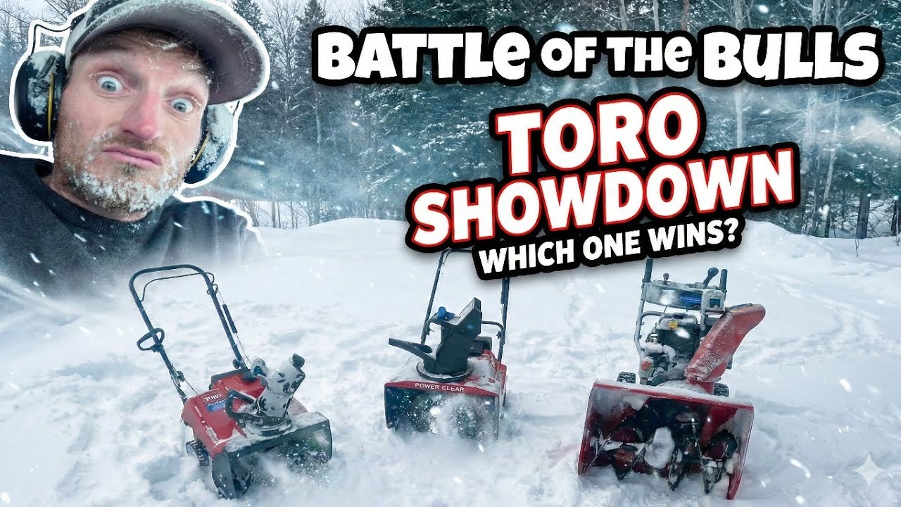 Toro 828 vs 721 vs 518: Which Snowblower Handles Canadian Snow Best?