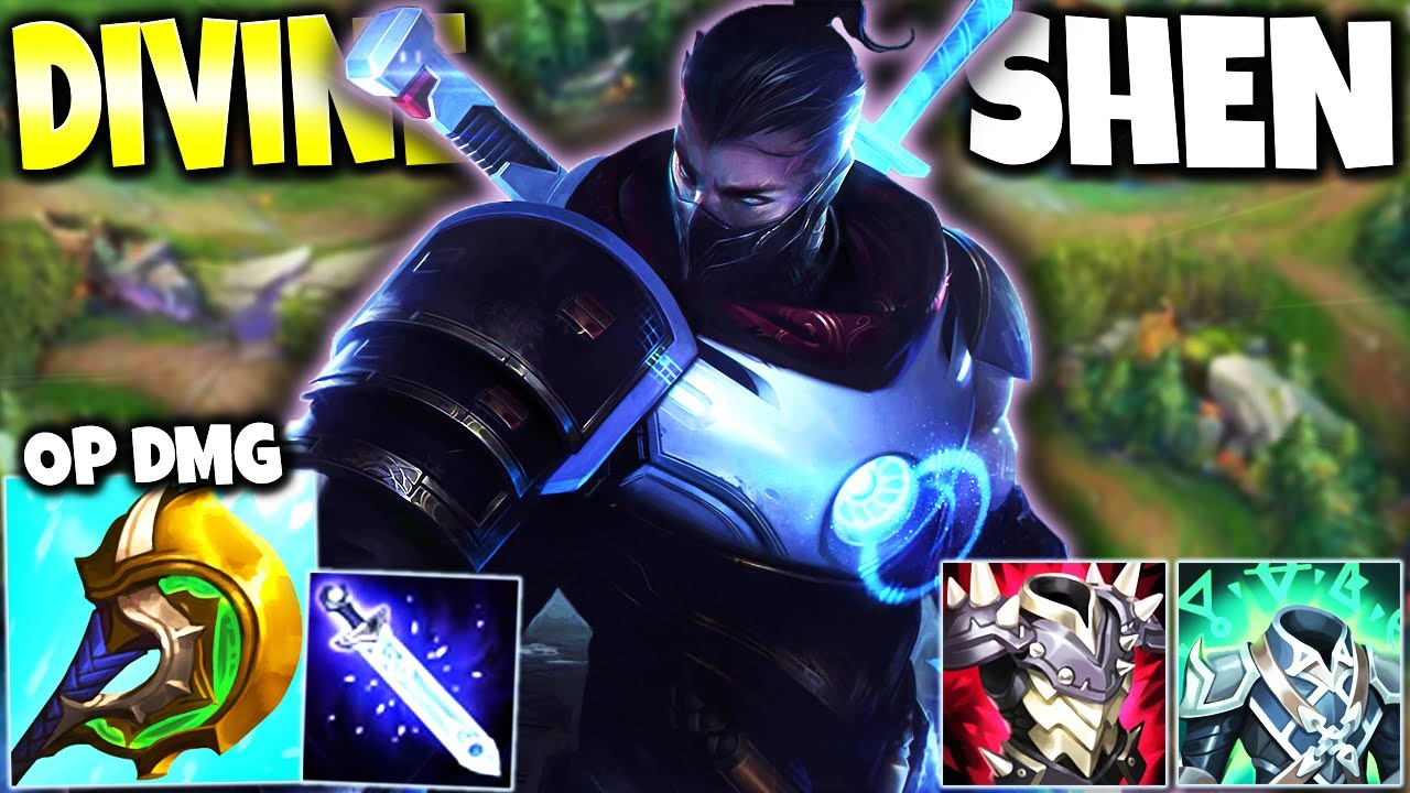 Testing the Divine Shen Build Version with AMAZING RESULTS 🔥 19% MAX HP DMG 🔥 LoL Shen s11 Gameplay