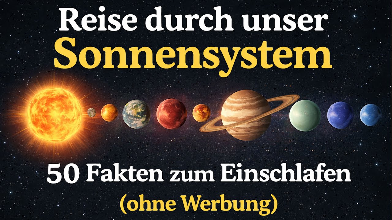 Reise durch unser Sonnensystem -  50 Fakten zum Einschlafen (ohne Werbung)