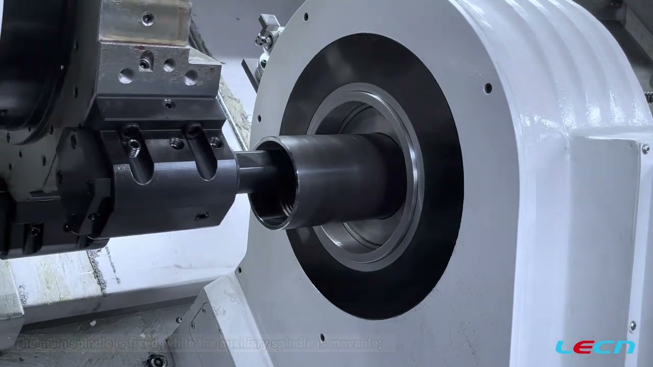 DNL125-Center drive turning machine with two spindles