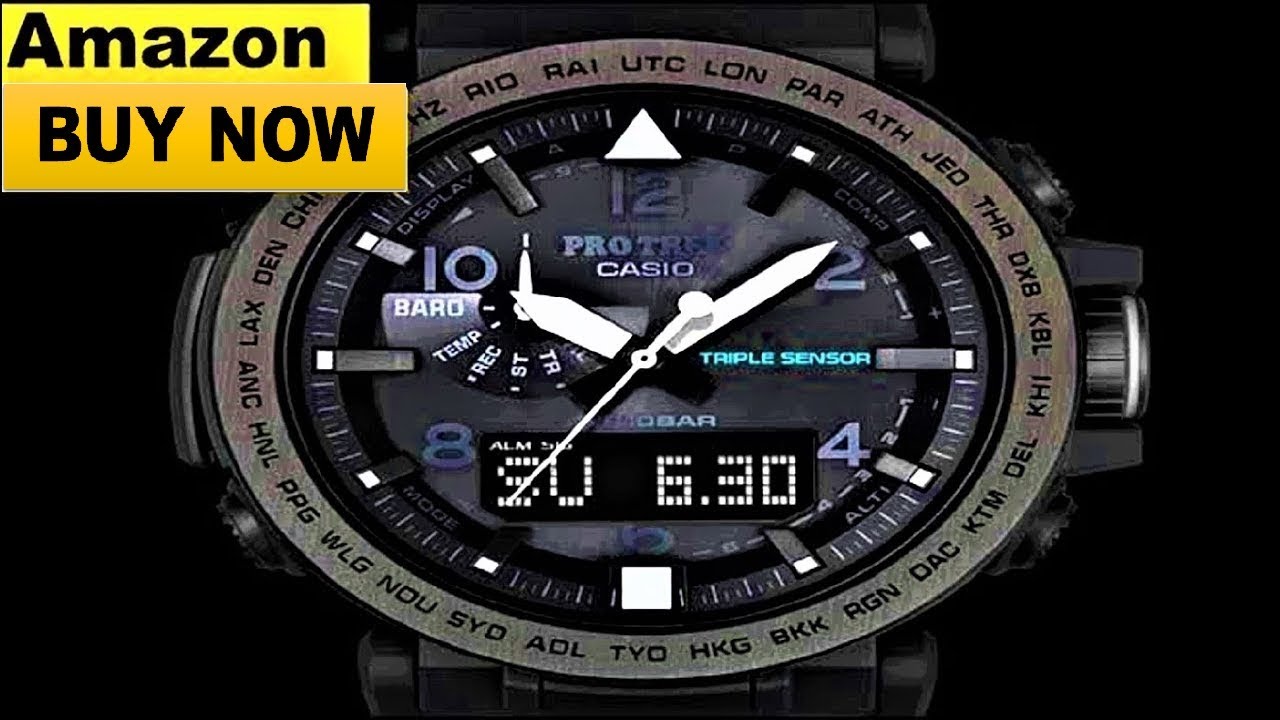 10 лучших новых часов CASIO PROTREK, которые стоит купить в 2022 году | 10 часов CASIO PROTREK в ...