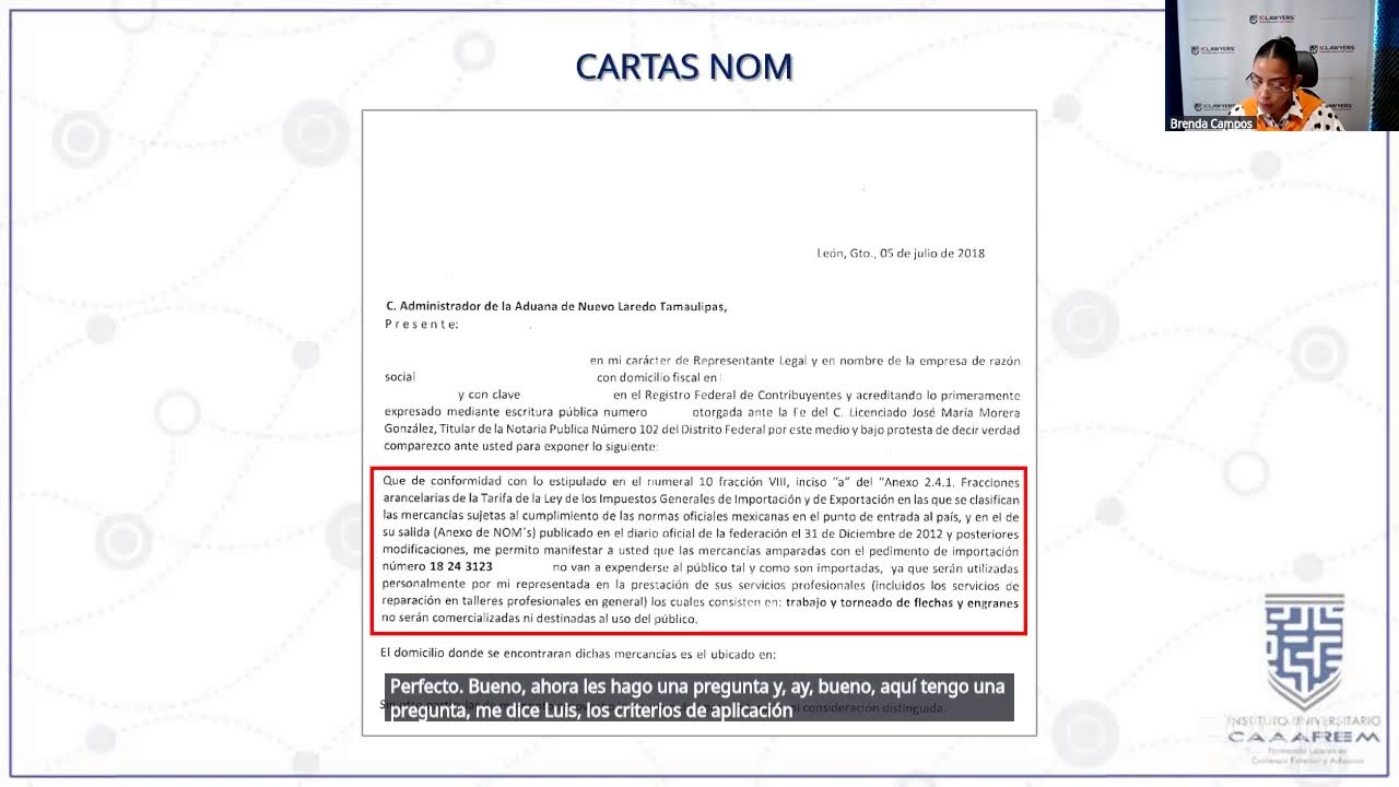 Formas de cumplir y eximir las NOM´S