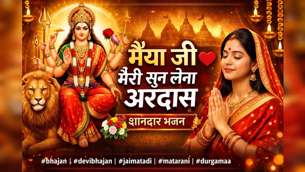 मैया जी ♥️🌹💐मेरी सुन लेना अरदास