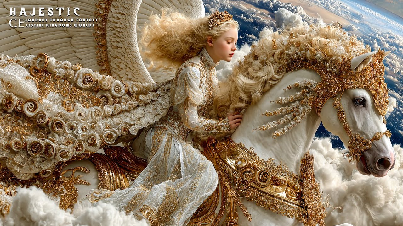Majestic Celestial Kingdoms | A Journey Through Ultra-Realistic Fantasy Worlds