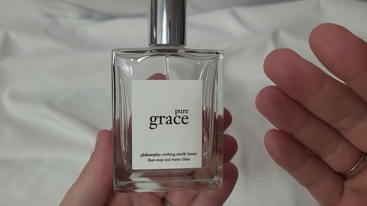 HONEST REVIEW of philosophy pure grace eau de toilette - crisp & clean women's perfume