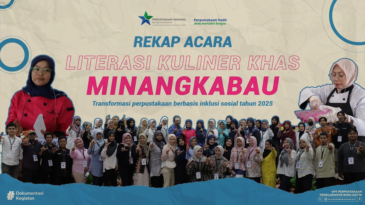 Rekap Acara Literasi Kuliner Khas Minangkabau