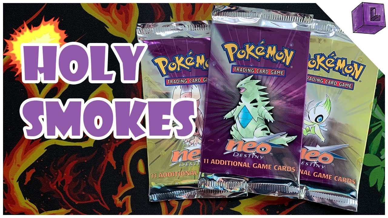 Holy Smokes *AMAZING PULLS* | Opening Neo Destiny Pokemon Packs!