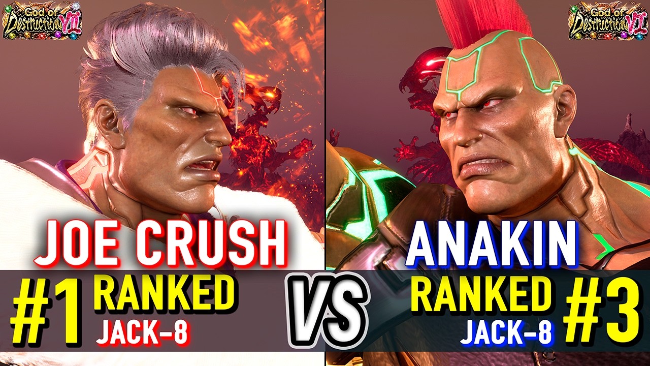 T8 🔥 JOE CRUSH (#1 Ranked Jack-8) vs ANAKIN (#3 Ranked Jack-8) 🔥 Tekken 8 High Level Gameplay