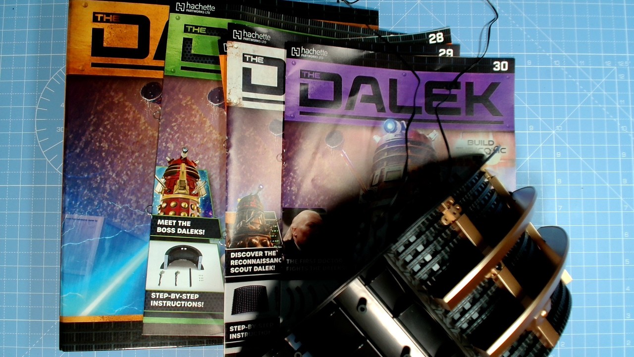 Hachette's Time War Dalek Stages 27 to 30