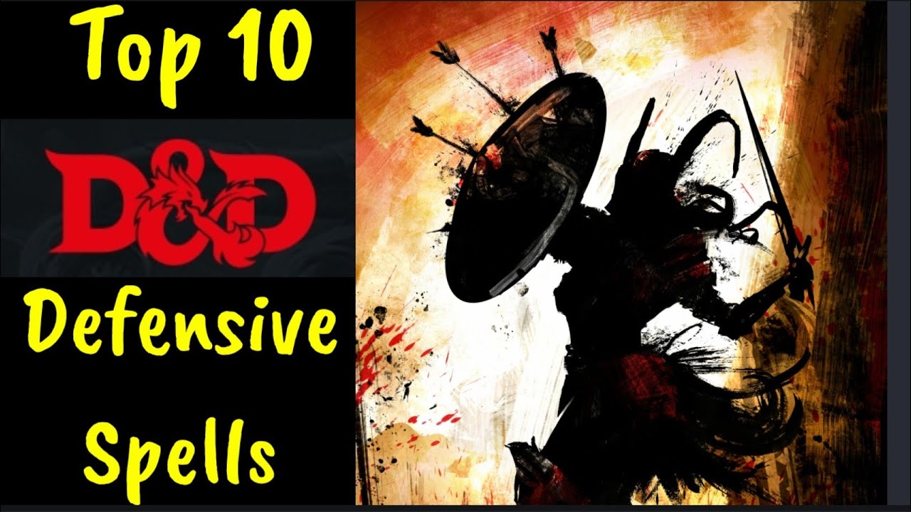 (D&D 5e) Weekly Top 10: Defensive Spells