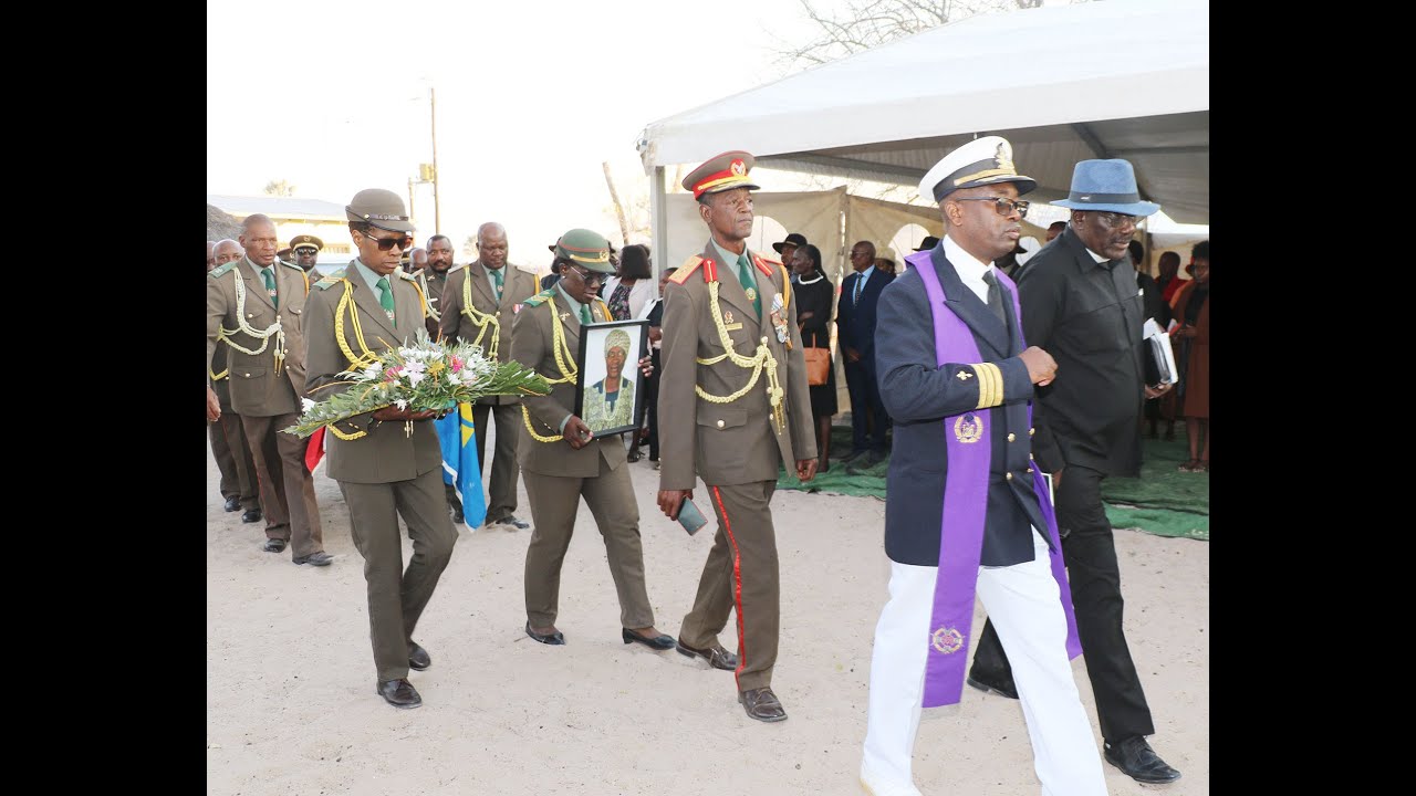 Funeral of Kuku Frieda Nandjala Daniel-Shikongo 22 June 2024