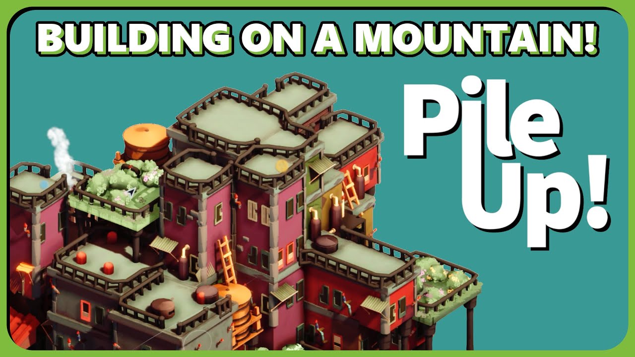 STACKING HOUSES HIGH IN UNIQUE CITY BUILDER! Pile Up!
